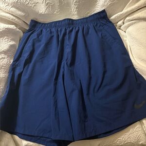 Nike Men's Royal Blue Athletic Shorts
